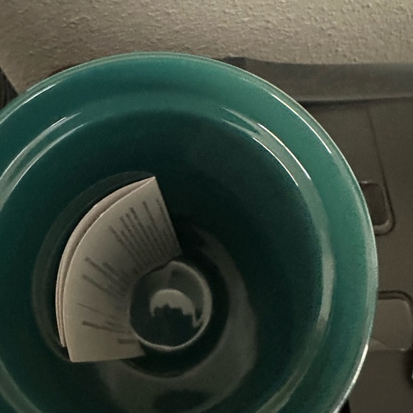 Starbucks 2023  Teal Blue Iridescent Siren Mermaid Ceramic 12 oz Travel Tumbler - Picture 6 of 6